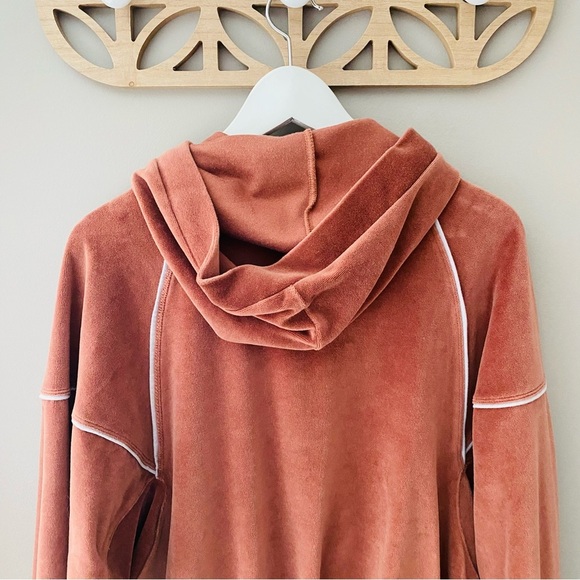 Urban Outfitters Oversized Button Up Hoodie Brown Sz XS - Picture 8 of 10